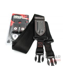 DiMarzio JOHN PETRUCCI ClipLock Quick Release Guitar Strap - DD2200JPBKRD