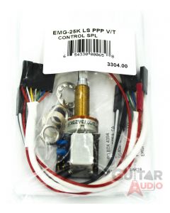 EMG 25k Long Shaft Solderless Push/Pull Control SPLIT SHAFT Pot (3304.00)