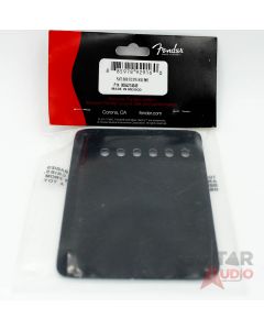 Genuine Fender 6-Hole Vintage Style Strat/Stratocaster Backplate 3-ply, BLACK