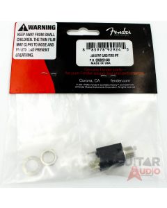 Genuine Fender 1/4" Closed STEREO Guitar Output Jack, SPST 005-8251-049