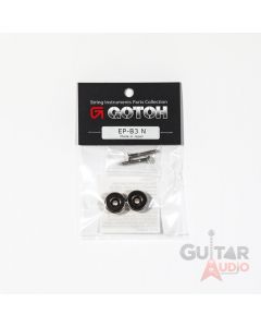 Gotoh EP-B3-N Guitar Strap Buttons Set w/ Screws, NICKEL