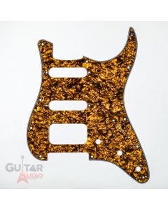 D'Andrea Pro Stratocaster 11-Hole HSS Pickguard, Gold Pearl, DPP-ST-GOP-HSS