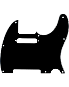 Genuine Fender American Standard Tele/Telecaster 3-Ply Black Guitar Pickguard