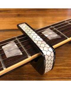 Thalia Premium Series Guitar Capo - Pearl Dragon Scales, Black Chrome