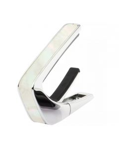 Thalia Shell Collection Guitar Capo - White Mother of Pearl, Chrome