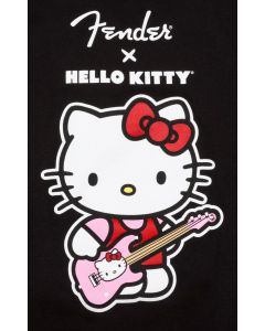 Fender X Hello Kitty Official Front Logo Tee/T-Shirt, SMALL (S)