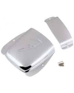 Genuine Fender Ashtray Cover Plates Pair Set for Jazz J-Bass - CHROME