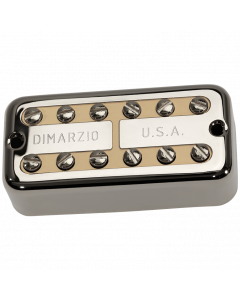 DiMarzio New'Tron Filter'Tron Guitar NECK Pickup - Nickel Cover w/ Cream Insert