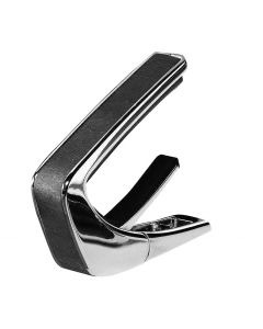 Thalia Shell Collection Guitar Capo - Ebony Inked Inlay, Chrome