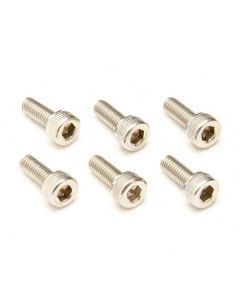 Genuine Floyd Rose FROSMSSS Stainless Steel Saddle Mounting Screws (Set of 6)