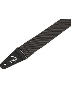 Genuine Fender 2" Modern Tweed Guitar Strap - Grey & Black - 099-1447-406