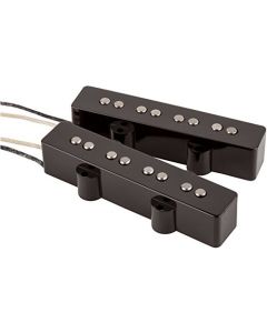 Genuine Fender Original Jazz/J-Bass Black Pickups Set - 099-2123-000