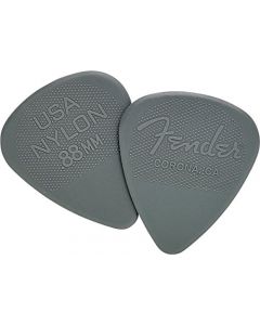 Fender Corona California Nylon Guitar Picks - .88mm, 12-Picks (1 Dozen)