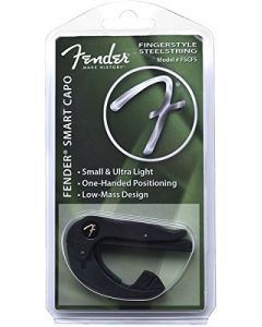 Genuine Fender FSCFS Smart Capo Guitar Capo - Flat Neck Fingerstyle