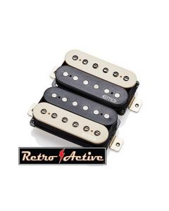 EMG Super 77 Retro Active Electric Guitar Humbucker Pickup Set, Zebra (5965.00)