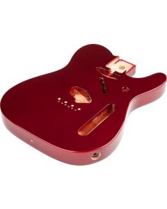 Genuine Fender Mexico Tele/Telecaster SS Alder Body Vintage Bridge Mount - RED