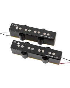 Genuine Fender GEN 4 Noiseless Jazz/J Bass Pickups Set - BLACK