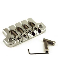 Hipshot SuperTone 2-Point Replacement Bridge for 4-String Gibson Bass - CHROME