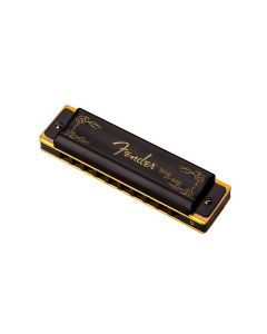 Fender Blues Deville 10 Hole Major Diatonic Harmonica, Key of G with Case