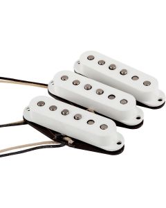 Genuine Fender Custom Shop '54 Stratocaster Strat Guitar Pickups Set - WHITE