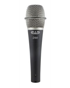 CAD Audio Live D90 Premium Dynamic Vocal Microphone/Mic Complete w/ Case & Clip