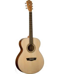 Washburn WG7S Harvest Series Grand Auditorium Acoustic Guitar - Natural Gloss