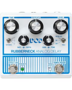 DigiTech DOD Rubberneck Analog Delay Guitar Stomp Box Effect Pedal w/ Tap Tempo