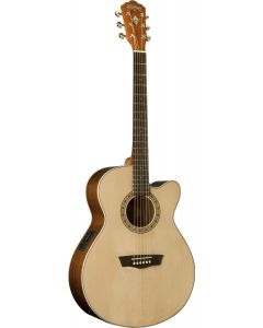 Washburn WG7SCE Harvest Series Grand Auditorium Cutaway Acoustic-Electric Guitar