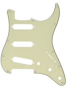 Genuine Fender Stratocaster/Strat 3-Ply 11-Hole Guitar Pickguard - MINT GREEN