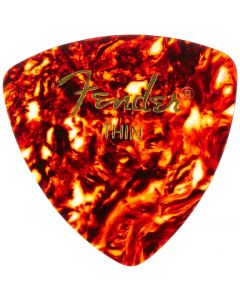 Fender 346 Shape Celluloid Guitar Picks - SHELL, THIN - 72-Pack (1/2 Gross)