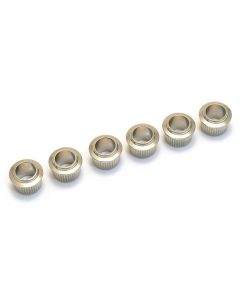 Genuine Fender (6) Guitar Tuning Key Machine Bushings Vintage Style Press-In