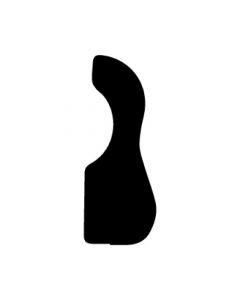 D'Andrea Large Black Acoustic Guitar Pickguard, 376A-LG-BLK