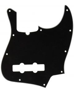 Genuine Fender Modern American Standard Jazz Bass Pickguard 10-Hole, BLACK 3-Ply