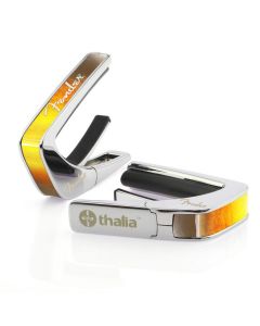 Thalia X Fender Guitar Capo - Chrome, Sunburst with White Spaghetti Logo