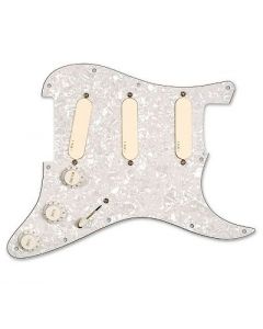 EMG DG20 David Gilmour Active Pickup Prewired/Loaded Guitar Pickguard Set, White