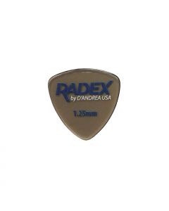 D'Andrea Radex Smoke Guitar Picks Set, 1.25mm, 346-Shape, 6-Pack