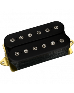 DiMarzio DP153FBK FRED Humbucker Guitar Pickup, F-Spaced, Black