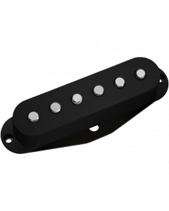 DiMarzio DP402BK Virtual Vintage Blues Stratocaster Single Coil Pickup, Black