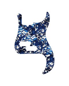 D'Andrea Pro Pickguard for Fender Precision/P-Bass - Blue Swirl, DPP-PB-BSP