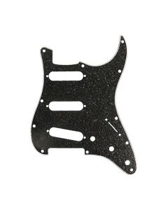 D'Andrea Pro Stratocaster/Strat 11-Hole Pickguard- Black Sparkle, DPP-ST-BKS