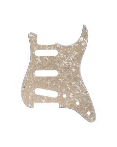 D'Andrea Pro Stratocaster/Strat 11-Hole Guitar Pickguard, Vintage Pearl, DPP-ST-VNP