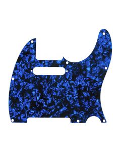 D'Andrea Pro Telecaster/Tele 8-Hole Guitar Pickguard - Blue Pearl, DPP-TL-BLP