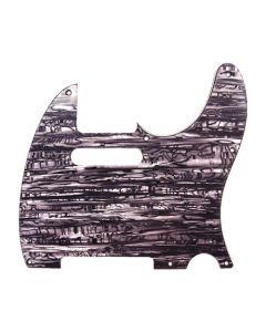 D'Andrea Pro Telecaster/Tele 8-Hole Guitar Pickguard- Lavender Pearl, DPP-TL-LAP