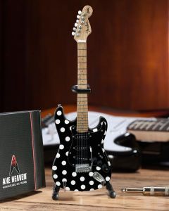 AXE HEAVEN Fender Buddy Guy Polka-Dot Strat MINIATURE Guitar Display Gift