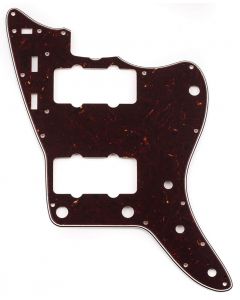 Genuine Fender Pure Vintage 4-Ply Pickguard, 65 Jazzmaster, Brown Tortoise Shell