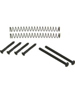 DiMarzio Humbucker Mounting Hardware Screw Kit for Bridge Position Pickup, BLACK