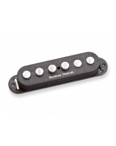 Seymour Duncan SSL-7 Quarter Pounder Staggered for Stratocaster, Black, 11202-09