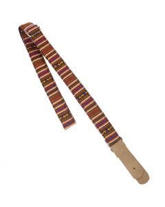 Henry Heller Peruvian Series Ukulele/Uke Strap, 1" Wide, Rustic Brown, HP-UKE02