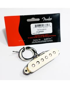 Genuine Fender Stratocaster Vintage Noiseless Neck/Middle Pickup - Aged White