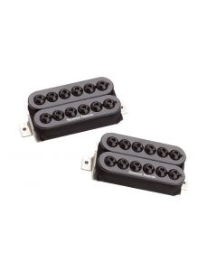 Seymour Duncan SH-8 Invader High Output Black Humbucker NECK & BRIDGE Pickup Set, 11108-31-B